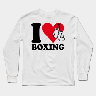 I love boxing Long Sleeve T-Shirt